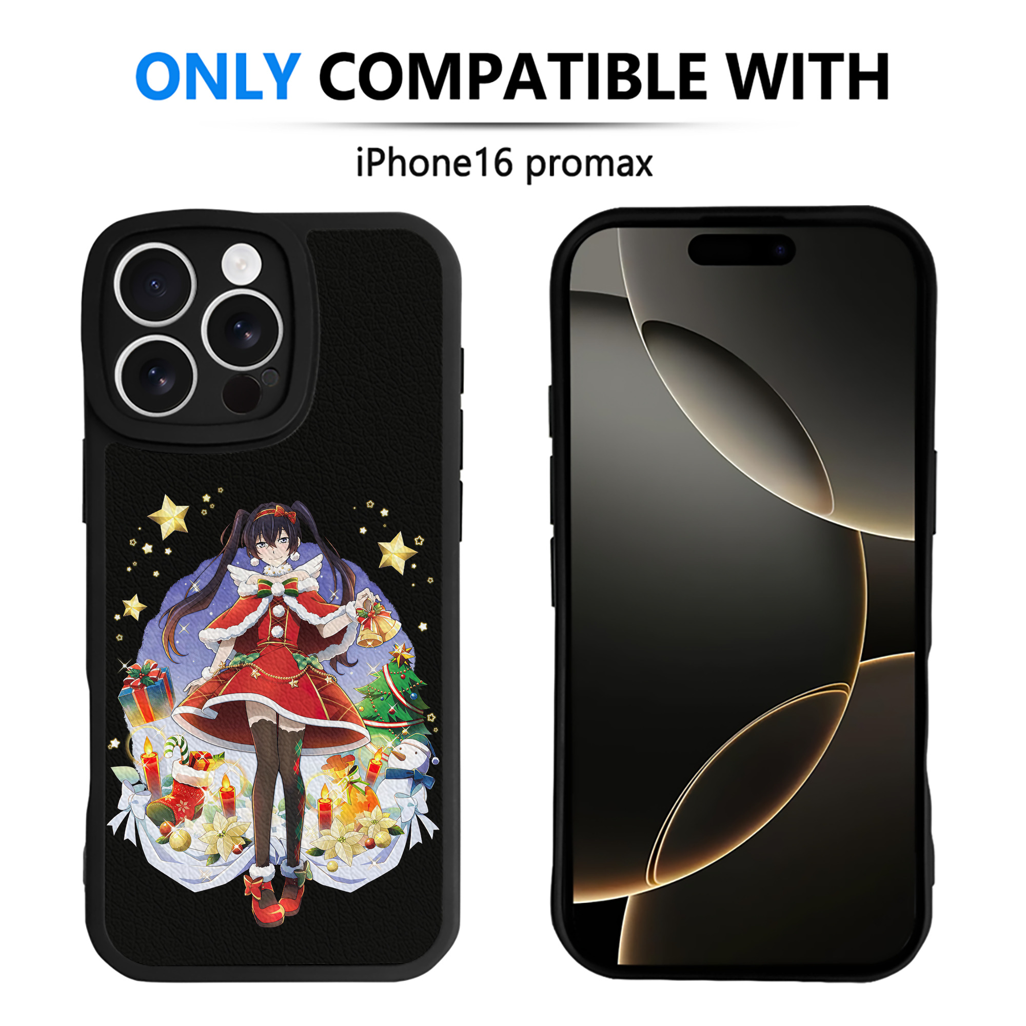 （画像用） 文豪ストレイドッグス Bungo Stray Dogs 【iPhone 16シリーズ対応】シリコンスマホケース（レザー調） 材質：シリコン